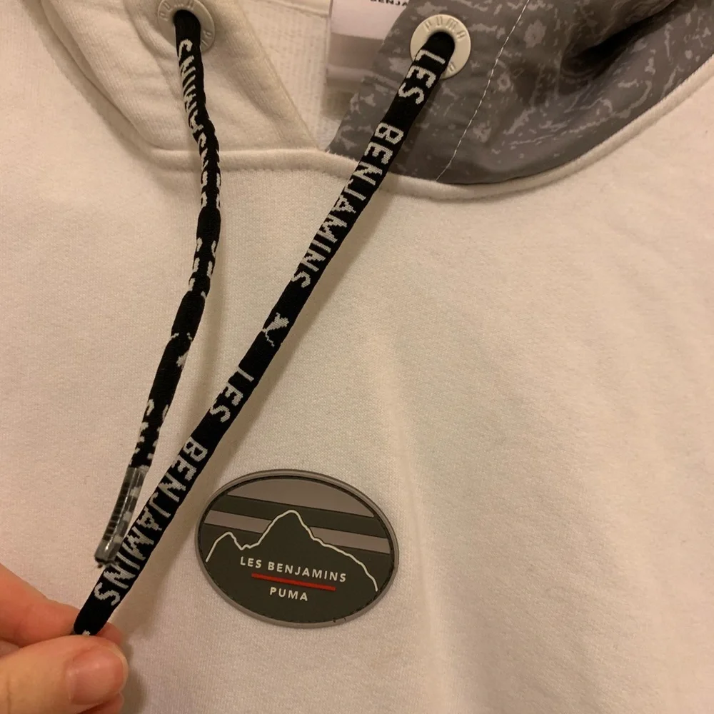 Puma x Les Benjamins white hoodie - Picture 2 of 4